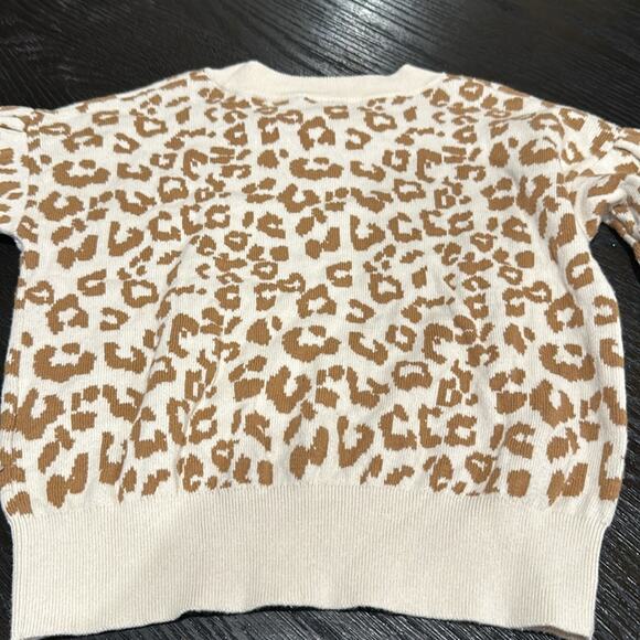 Gap kids leopard sweater size small 6-7 - Picture 5 of 6